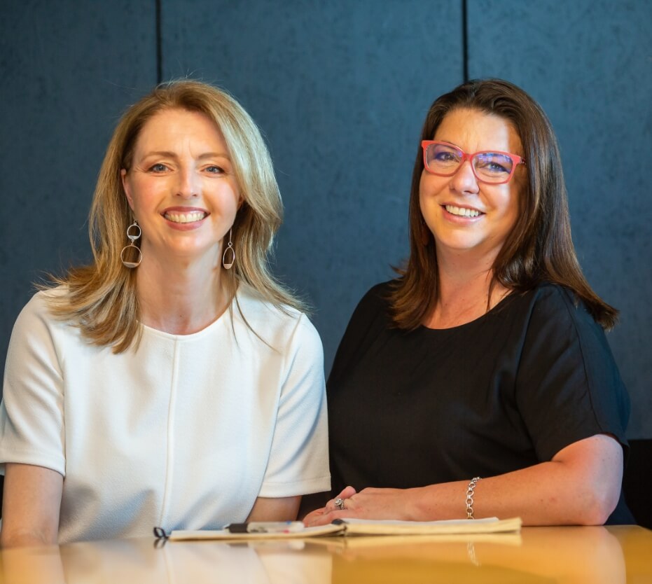 Clare Murphy and Cathy Wever